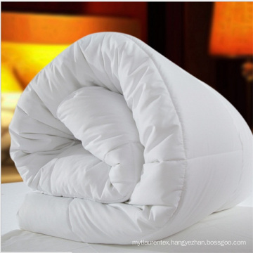 White Microfiber Down Alternative Comforter Quilt